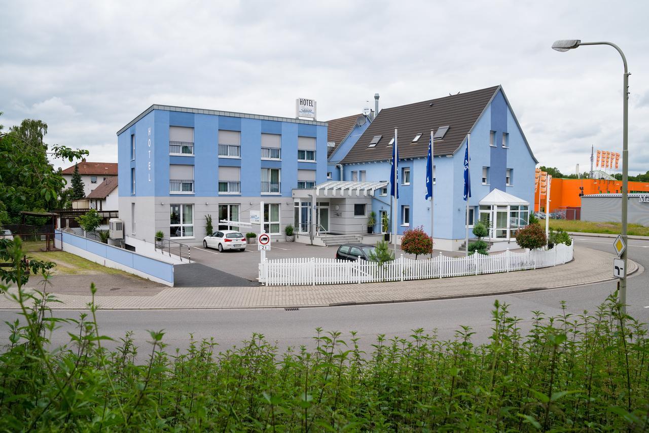 Hotel Restaurant Vater Rhein Woerth am Rhein Dış mekan fotoğraf